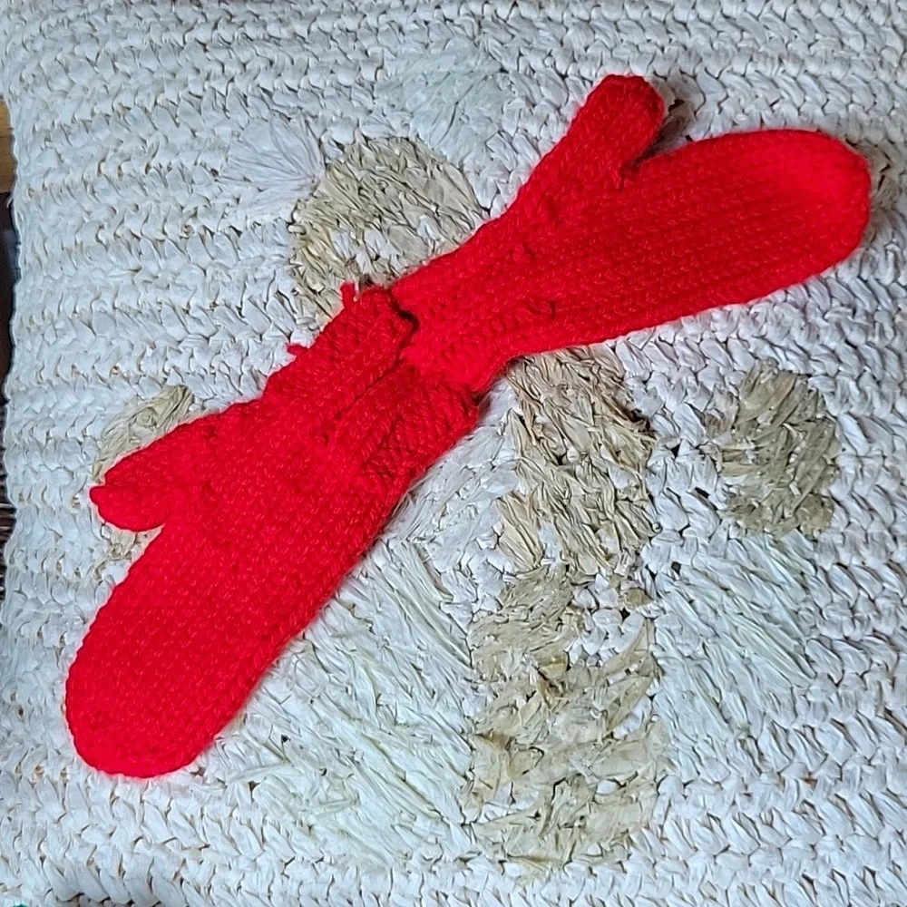 Handmade mittens, size 2-4 years